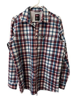 Wrangler Men’s Medium Button Down Shirt Like New Condition